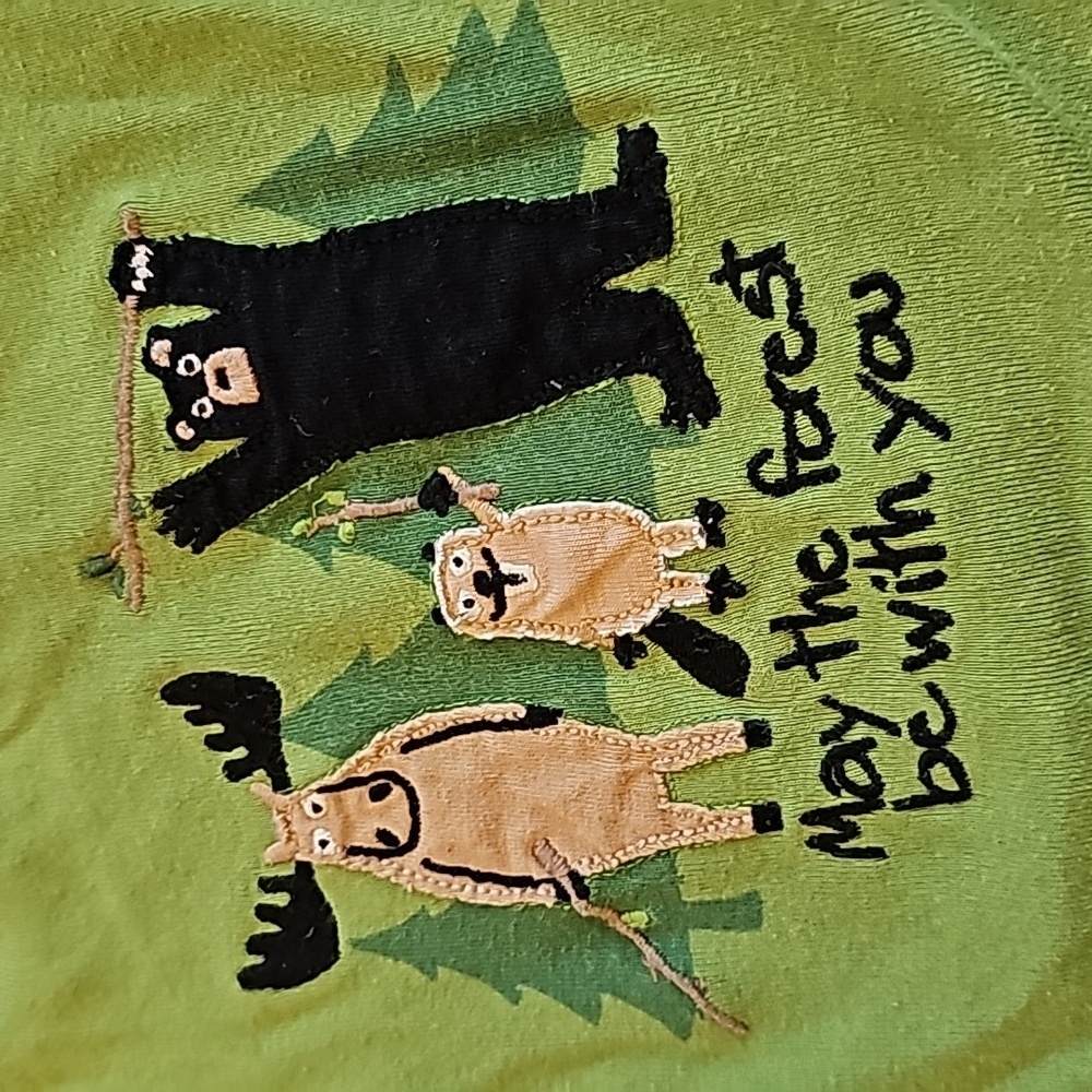 Banff "May The Forest Be With You" Bodysuits, 6-12m - Picture 4 of 8